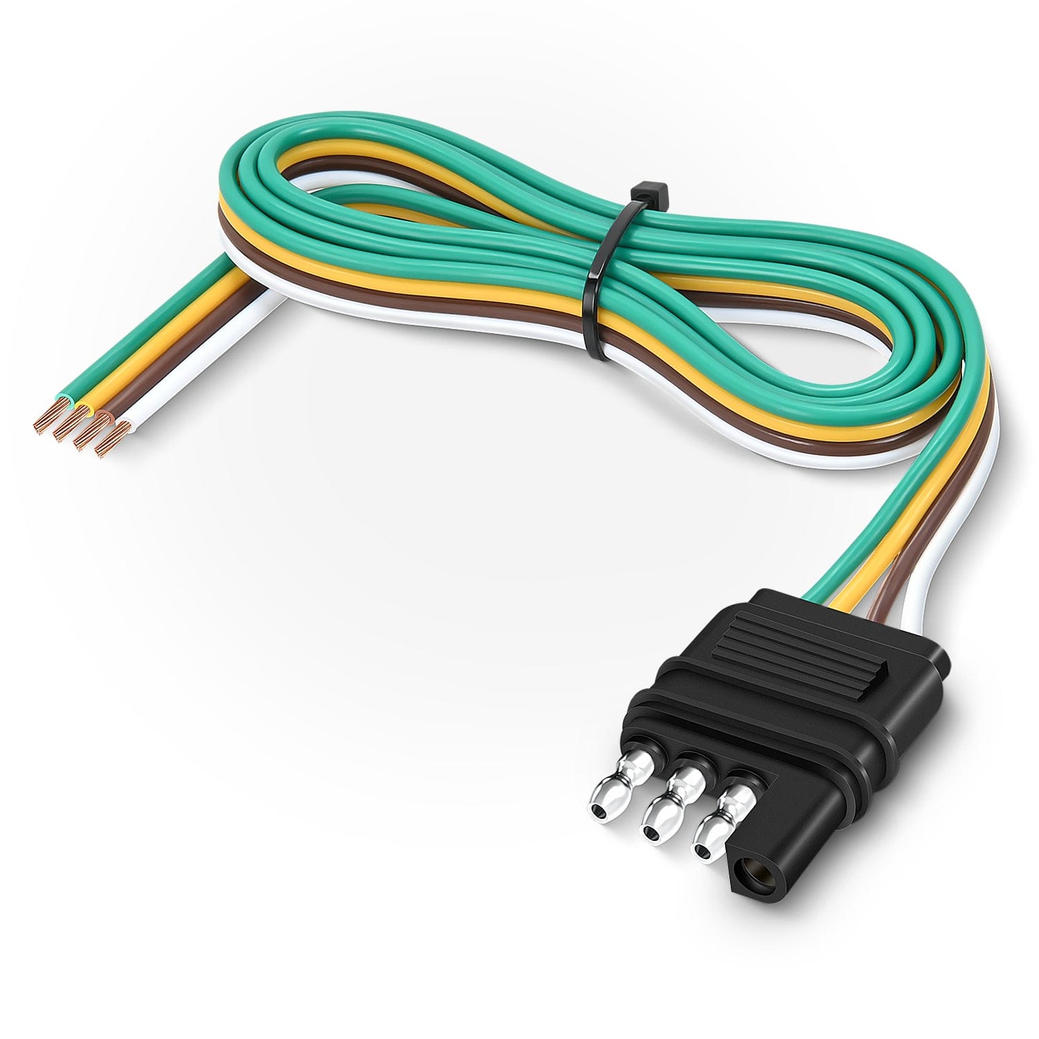 25inch 18AWG 4 Pin Trailer Wire