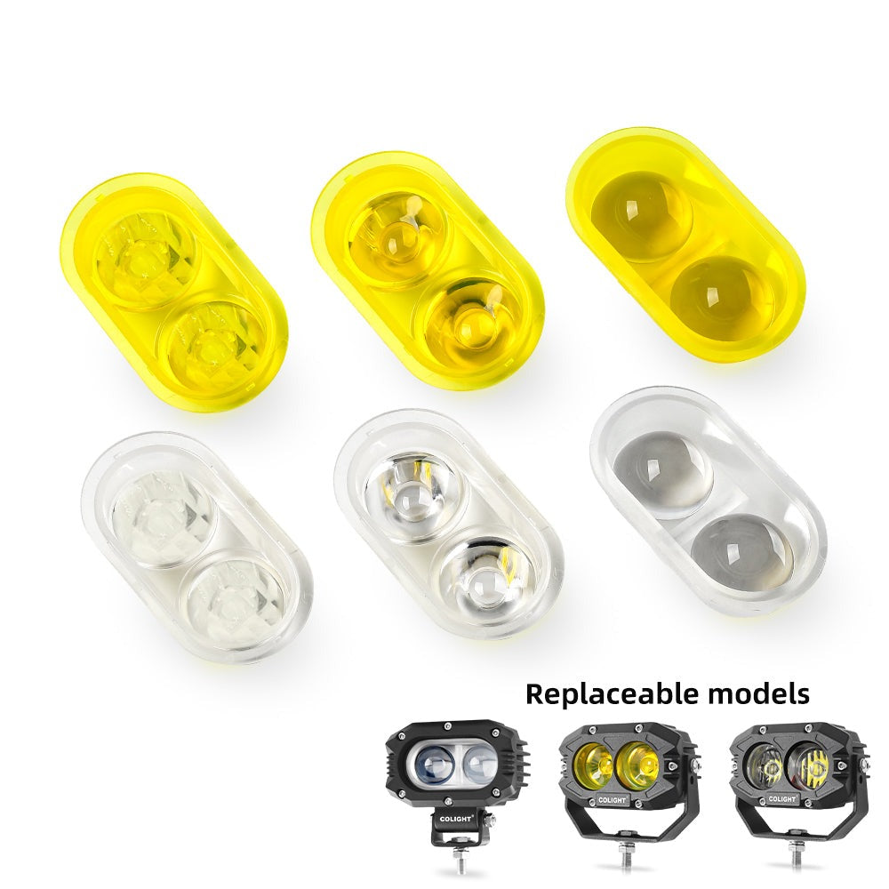 Replaceable Lens For CO LIGHT Rob2/Rob2 Pro Series Light Pods(Set/2pcs)