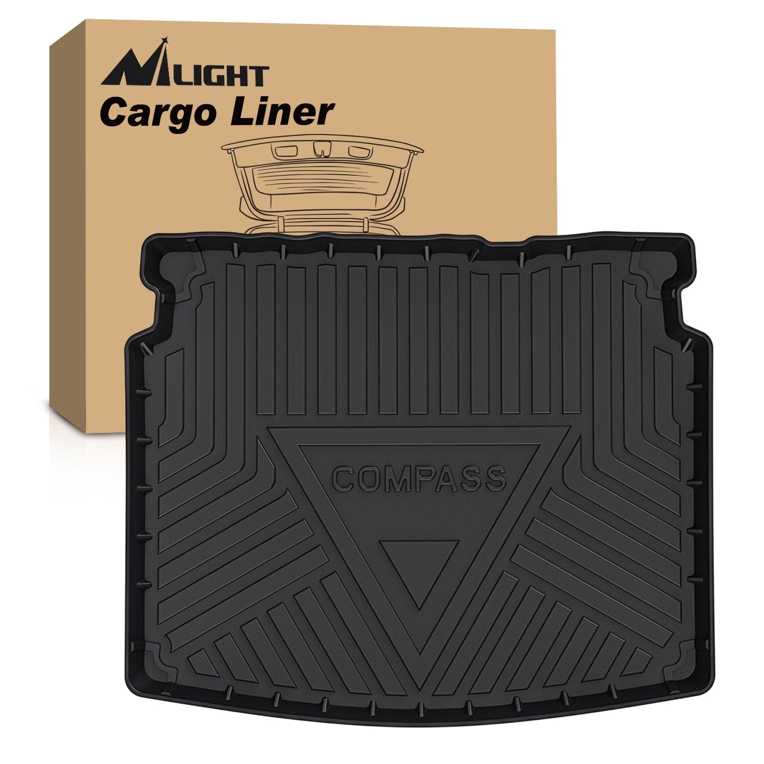 2017 2018 2019 2020 2021 2022 2023 2024 2025 Jeep Compass Cargo Mats