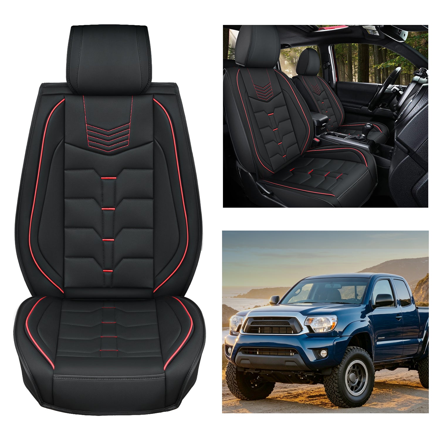 2005 2006 2007 2008 2019 2020 2021 2022 2023 2024 Toyota Tacoma Front Seat Covers