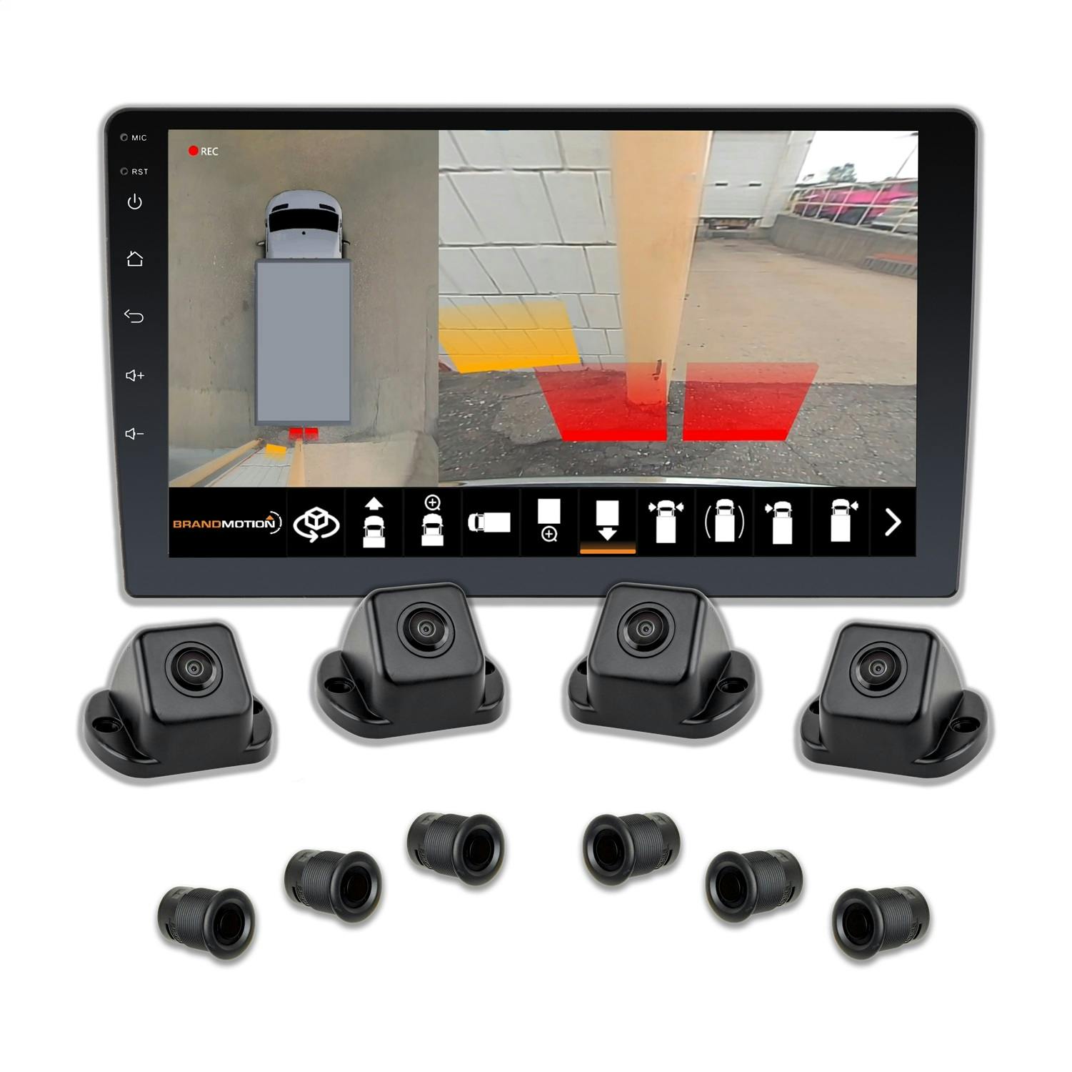 Brandmotion FLTW-3610 SurroundVUE™ 360 Degrees System w/6 Proximity Sensors