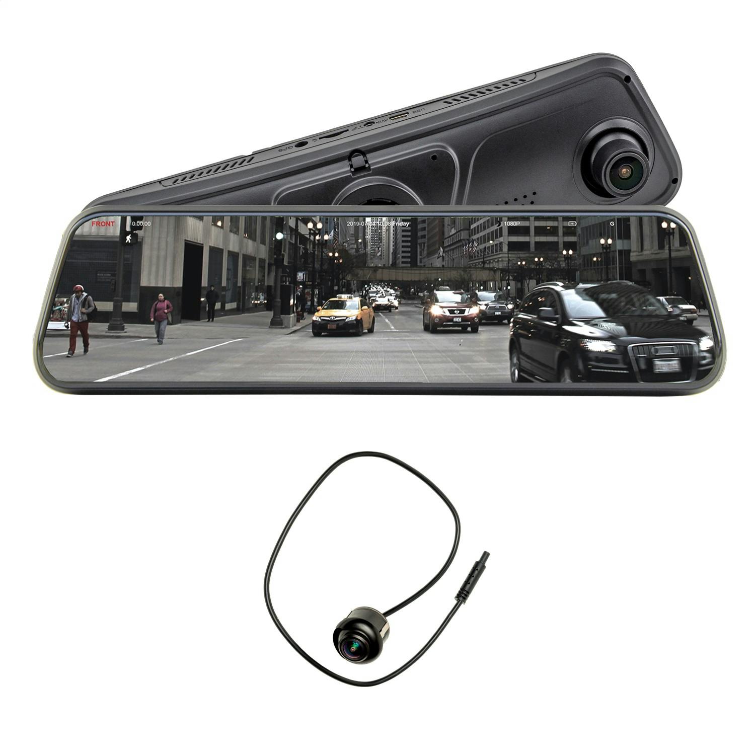 Brandmotion FVMR-1155 FullVUE AHD Mirror Vision System w/Adjustable Snap-In Cam