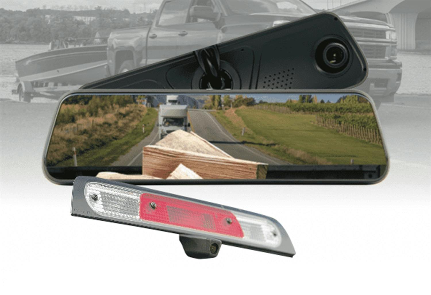Brandmotion FVMR-1170 FullVUE Mirror 3rd Brake Light Camera System For RAM