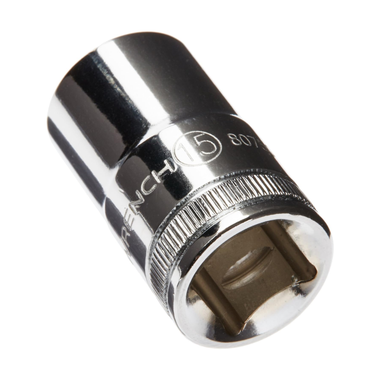 GEARWRENCH - 80750 1/2 in. Drive 12 Point Standard Metric Socket 15mm