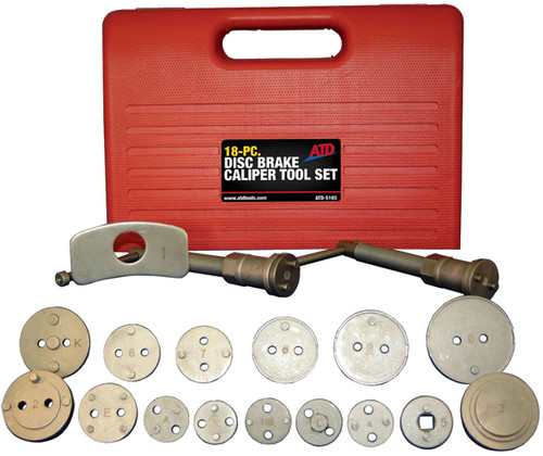 ATD Tools 18 Pc. Disc Brake Caliper Tool Set