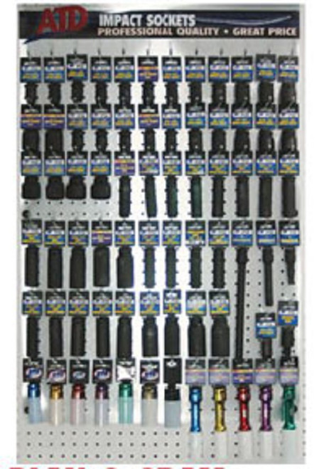 ATD Tools 1/2in Impact Socket & Accessories Display Fixture & Product