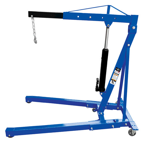 ATD Tools 2-Ton Heavy-Duty Hydraulic Folding Crane