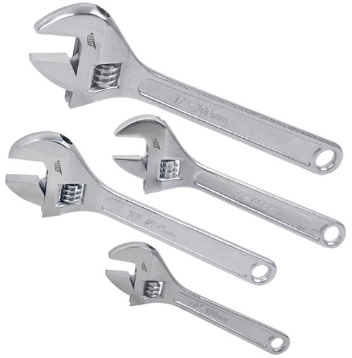 ATD Tools 4 Pc. Adjustable Wrench Set