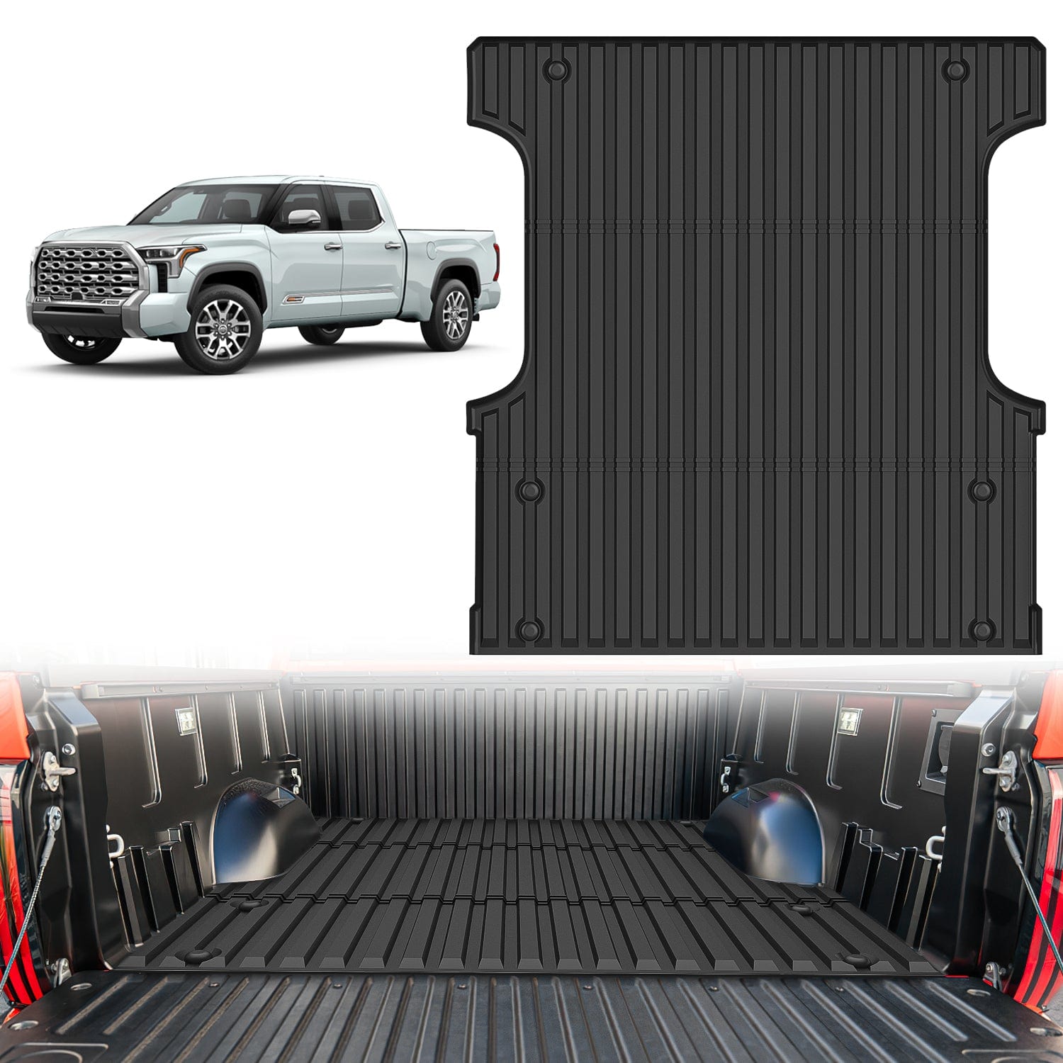 5.5ft Rubber Short Bed For 2022 2023 2024 Toyota Tundra