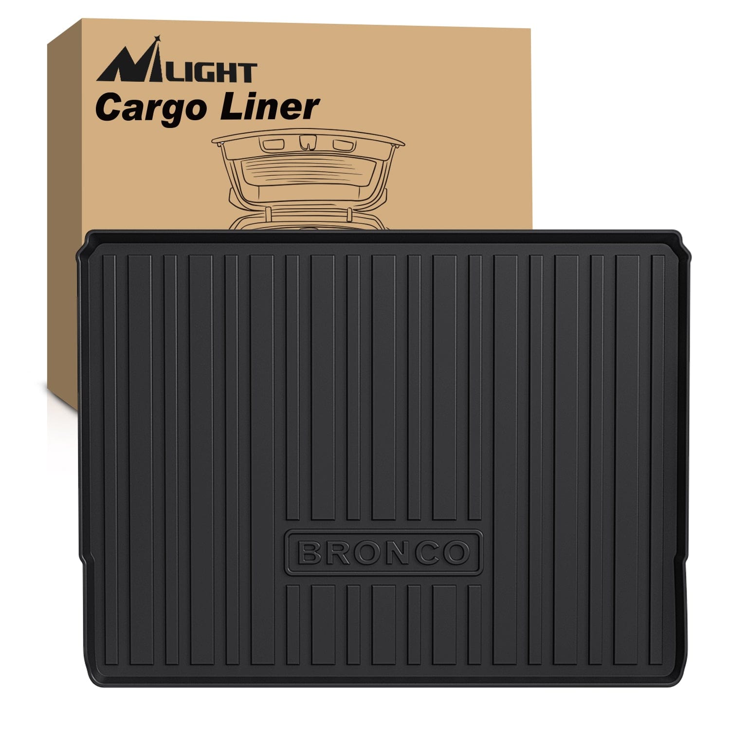 2021 2022 2023 2024 2025 Ford Bronco 4 Door Cargo Mats