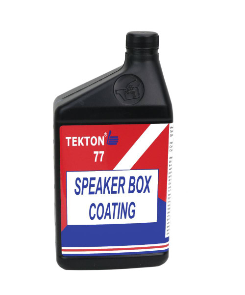 Tekton 77 Speaker Box Coating