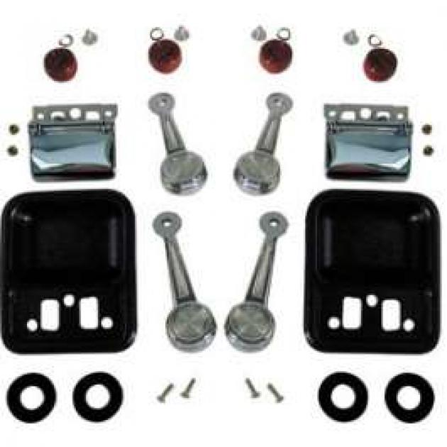 Window Crank Kit, Ranchero, 1966-1967