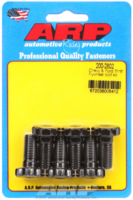 ARP 200-2802 Flywheel Bolt Kit - Ford/Chevy V8 7/16"-20 - 12-Point - 1.00" UHL