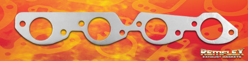 Remflex 2002 Exhaust Header Gasket -Big Block Chevy - 1-7/8" Round Port Pair