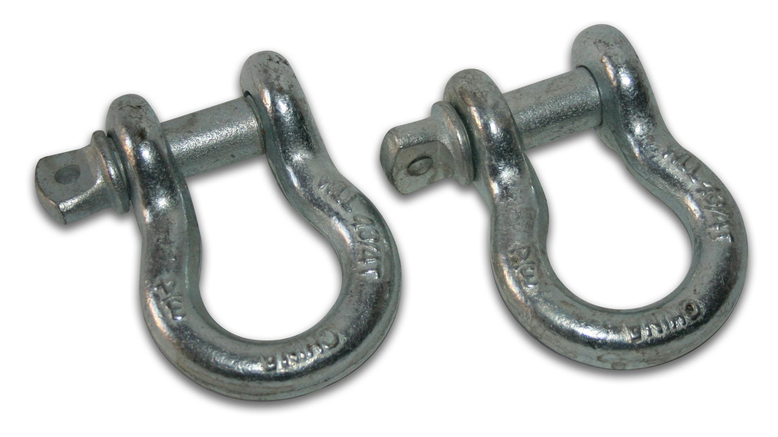 Bulldog Winch Co LLC 20020 3/4 Bow Shackle, 9.5k lb WLL