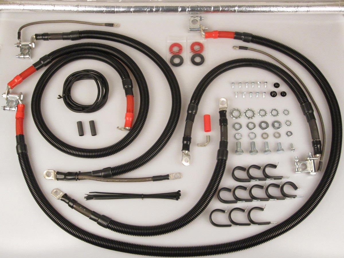 2003-2007 Ford 6.0L Power Stroke Diesel Truck Battery Cable Kit