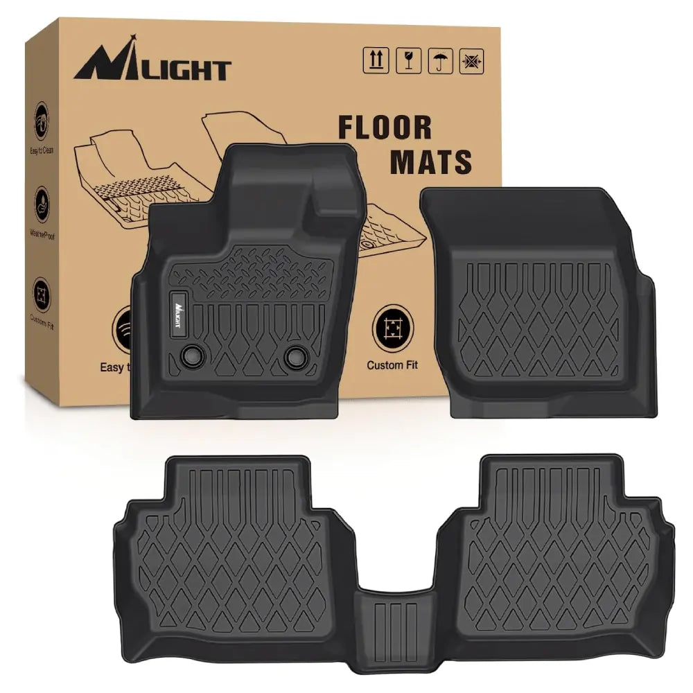 2013 2014 2015 2016 Ford Fusion Lincoln MKZ TPE Floor Mats