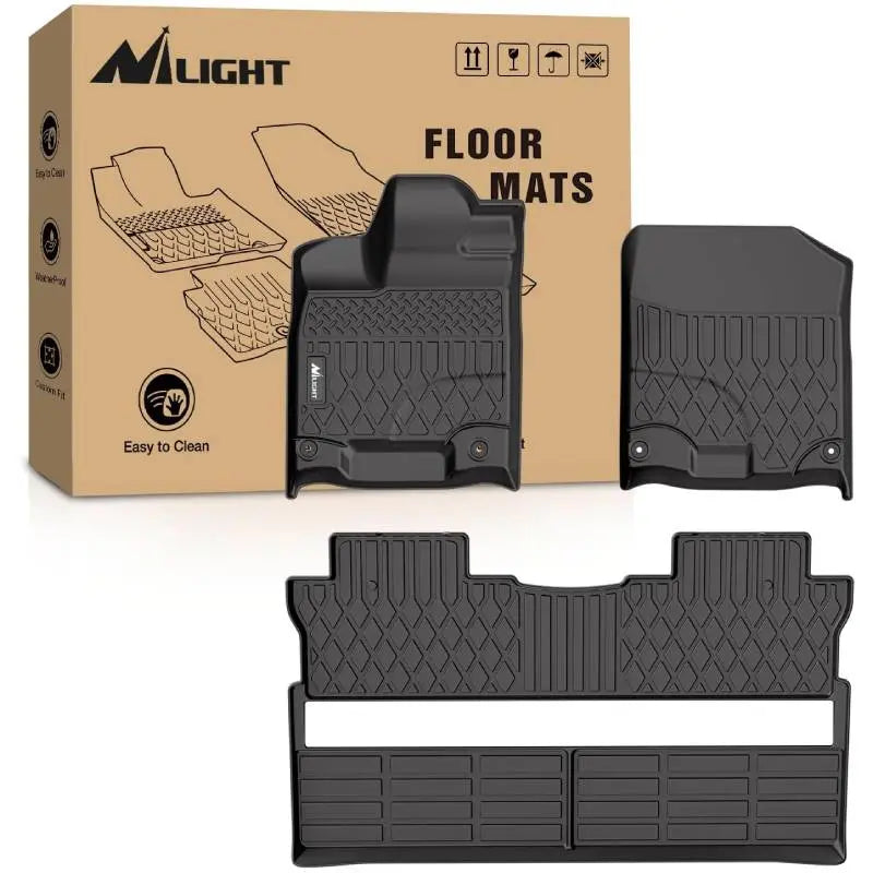 2017 2018 2019 2020 2021 2022 2023 2024 2025 Honda Ridgeline Crew Cab TPE Floor Mats