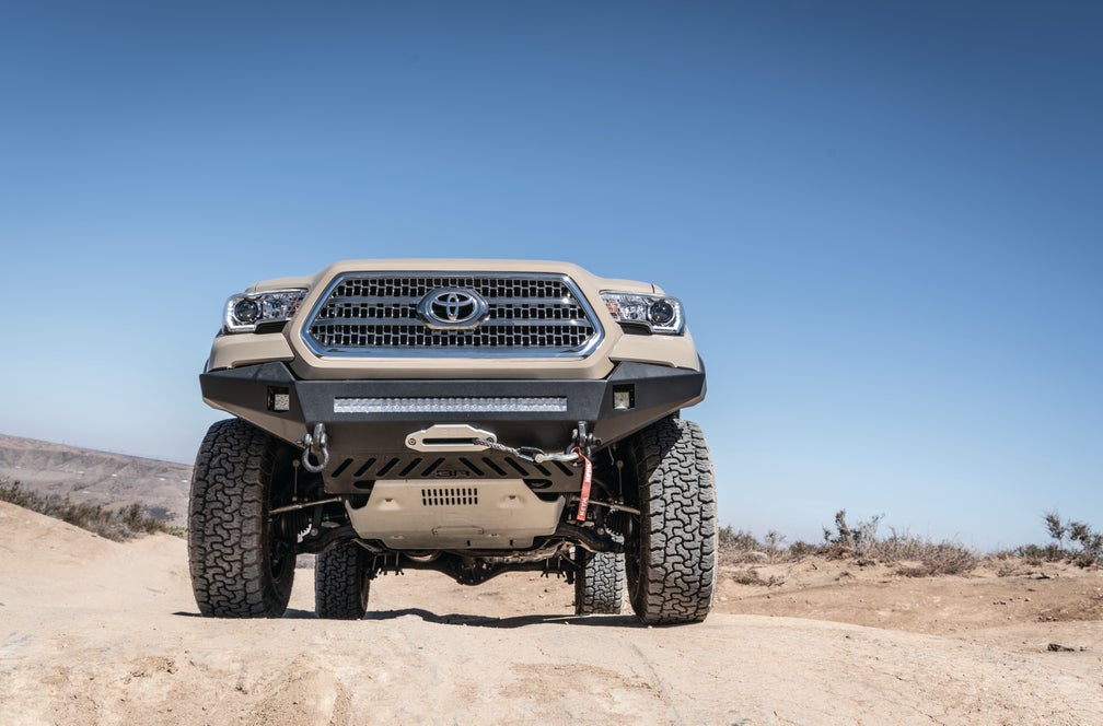 Body Armor 4X4 TC-19338 Pro Series Front Winch Bumper, Tacoma