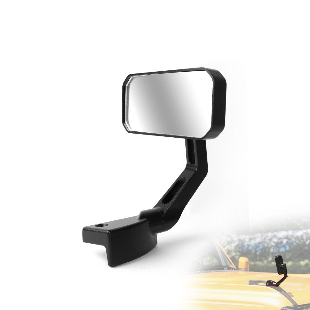 2021-2024 Ford Bronco Hood Mounted Rearview Blind Spot Mirror