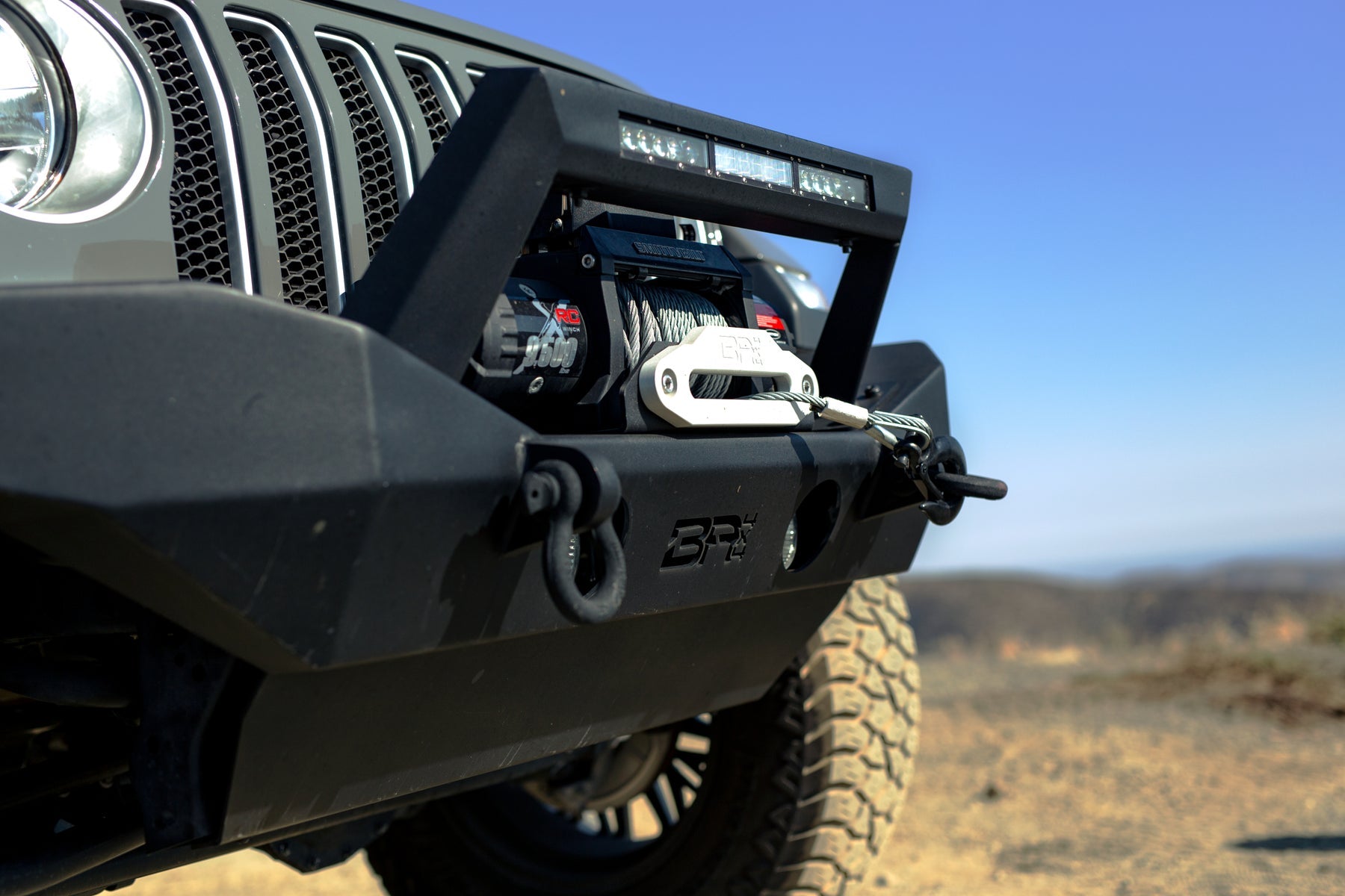 Body Armor 4X4 JL-19534 Full Width Front Bumper