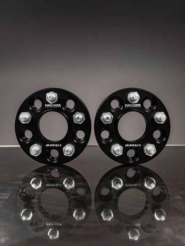 Jaguar XK Wheel Spacers – MADNESS – 20mm – set of 2 – Black Finish
