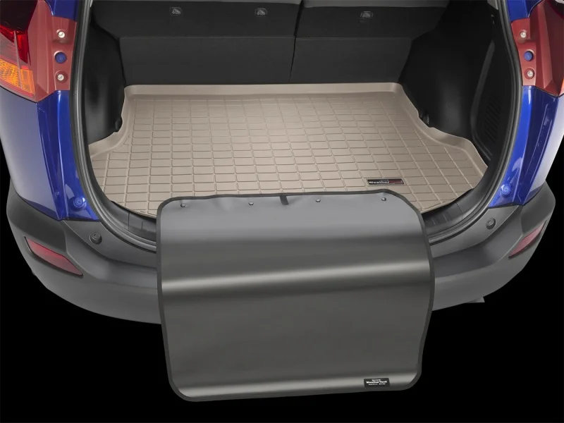 Jaguar F-Pace Cargo Liner – Rear – WeatherTech – Cargo Liner w/Bumper Protector – Cocoa – `17-`27