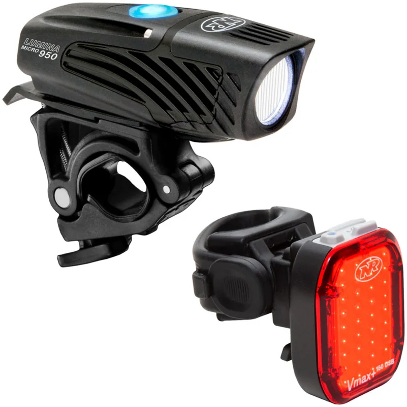 NiteRiderLumina Micro950/Vmax+ Headlight/Taillight Set