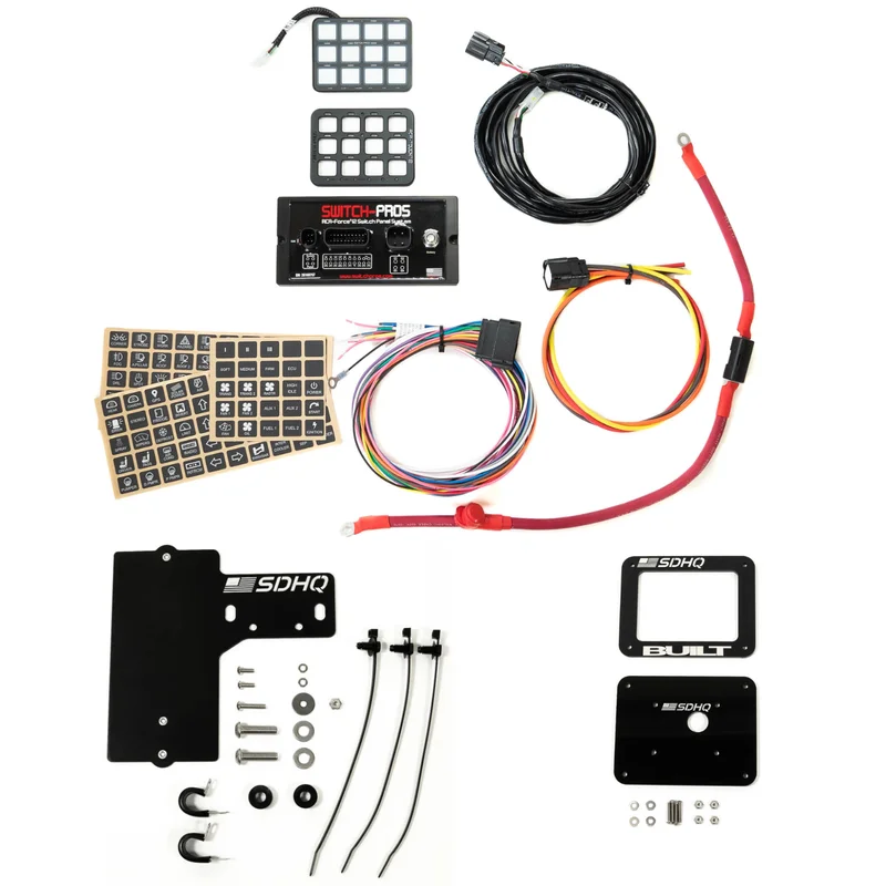 2016-2023 Toyota Tacoma SDHQ Built Complete Overhead RCR FORCE 12 Mounting Kit