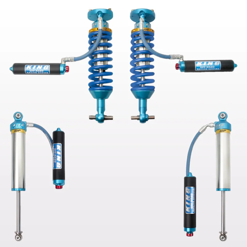 ’19-23 Chevy/GMC 1500 Trailboss King 3.0 IBP Finned RR Front Coilovers & 3.0 IBP Rear Shocks