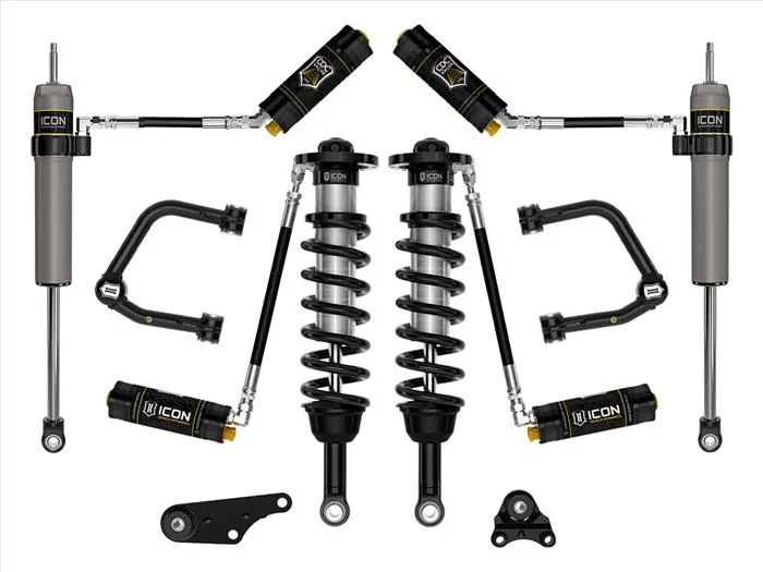 ICON 2024 Toyota Tacoma 1.25-3″ Lift, Stage 5 Suspension System, Tubular UCA