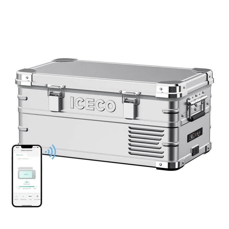 ICECO APL20 Light Duty Aluminum Silver Freezer Single Zone 20 LT