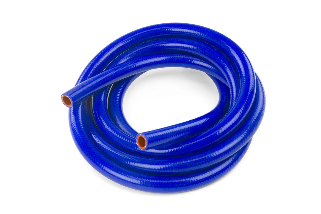 HPS 9/16″ (14mm) ID High Temperature Reinforced Silicone Heater Hose Tubing, 10 Feet Roll, Blue