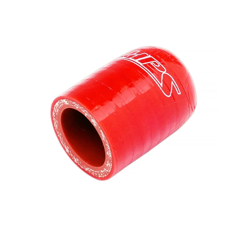 HPS 5/8″ High Temperature Reinforced Red Silicone Coolant Cap Bypass Heater 16mm