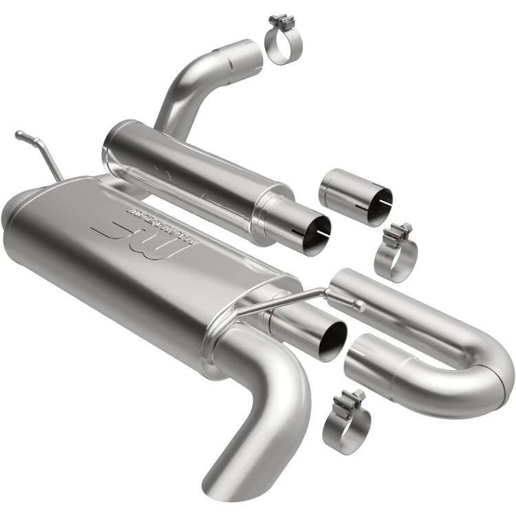 MagnaFlow 2018-2025 Jeep Wrangler Overland Series Axle-Back Performance Exhaust System