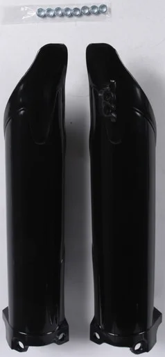 Acerbis Lower Fork Cover Set (Black) – 2141760001