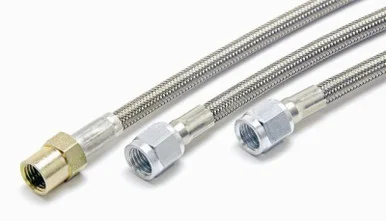 McLeod Steel Braided Line Double An4 Female 12in Long – 139100-12