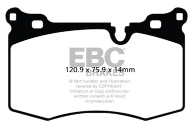 EBC Brakes Bluestuff Street and Track Day Brake Pads – DP51854NDX
