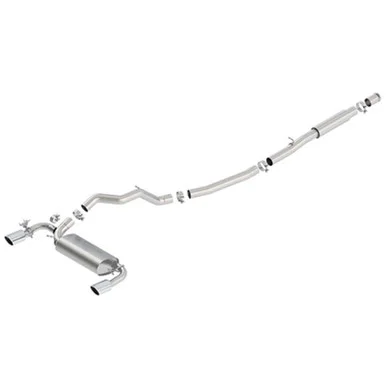 Ford Racing 2016-2017 Focus RS Active Sport Cat-Back Exhaust System w/ Polished Tips – M-5200-FRS