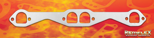Remflex 2042 Exhaust Header Gaskets - Small Block Chevy LT1/LT4 - Medium D-Port