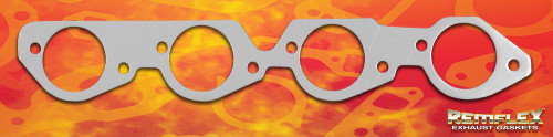 Remflex 2047 Exhaust Header Gaskets - Big Block Chevy - 2.40" Round Race Port