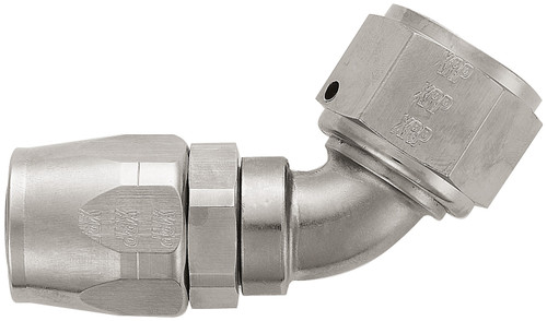 XRP 206012SN 60 Degree Double Swivel -12AN Female Hose End Super Nickel - Each