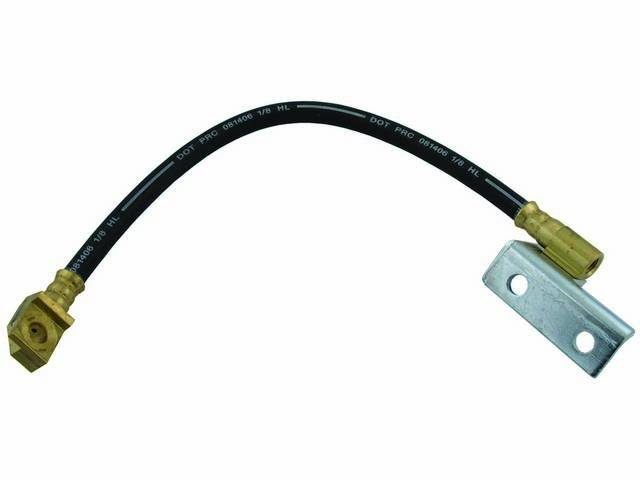 Front Disc Brake Hose, RH