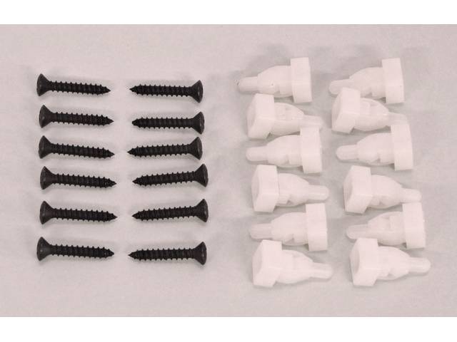 Door Lower Trim Grille Mounting Kit