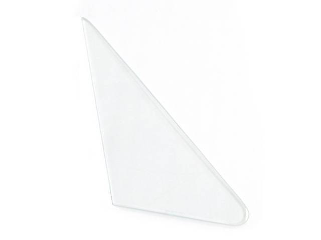Vent Window Glass, RH, clear