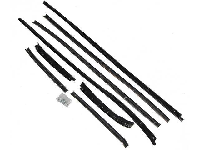 Door Window Upper Beltline Weatherstrip Kit, Windowfelt Brand by PUI