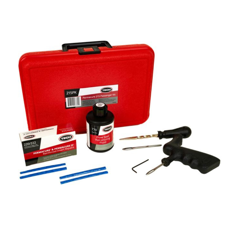 215PK - Permacure Premium Tire Repair Kit (50 Repairs and Deluxe Tools)