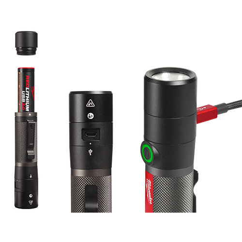 REDLITHIUM USB 800L Compact Flashlight