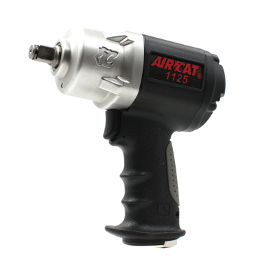 Aircat 1125 1/2" Composite Impact Wrench, 1000 ft-lb maximum torque
