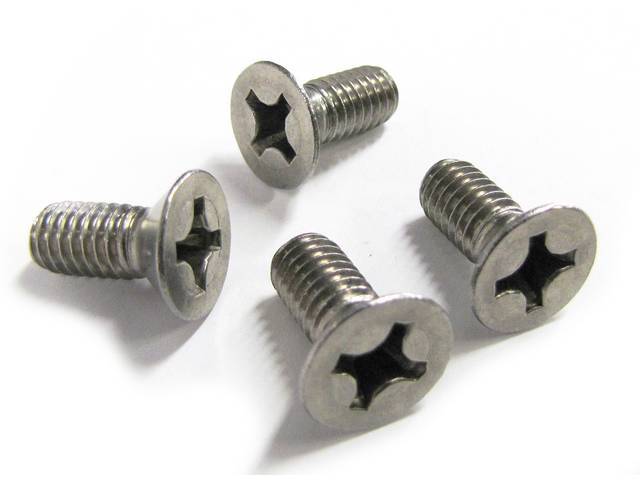 Door Striker or Tailgate Latch Mounting Kit, Stainless Steel